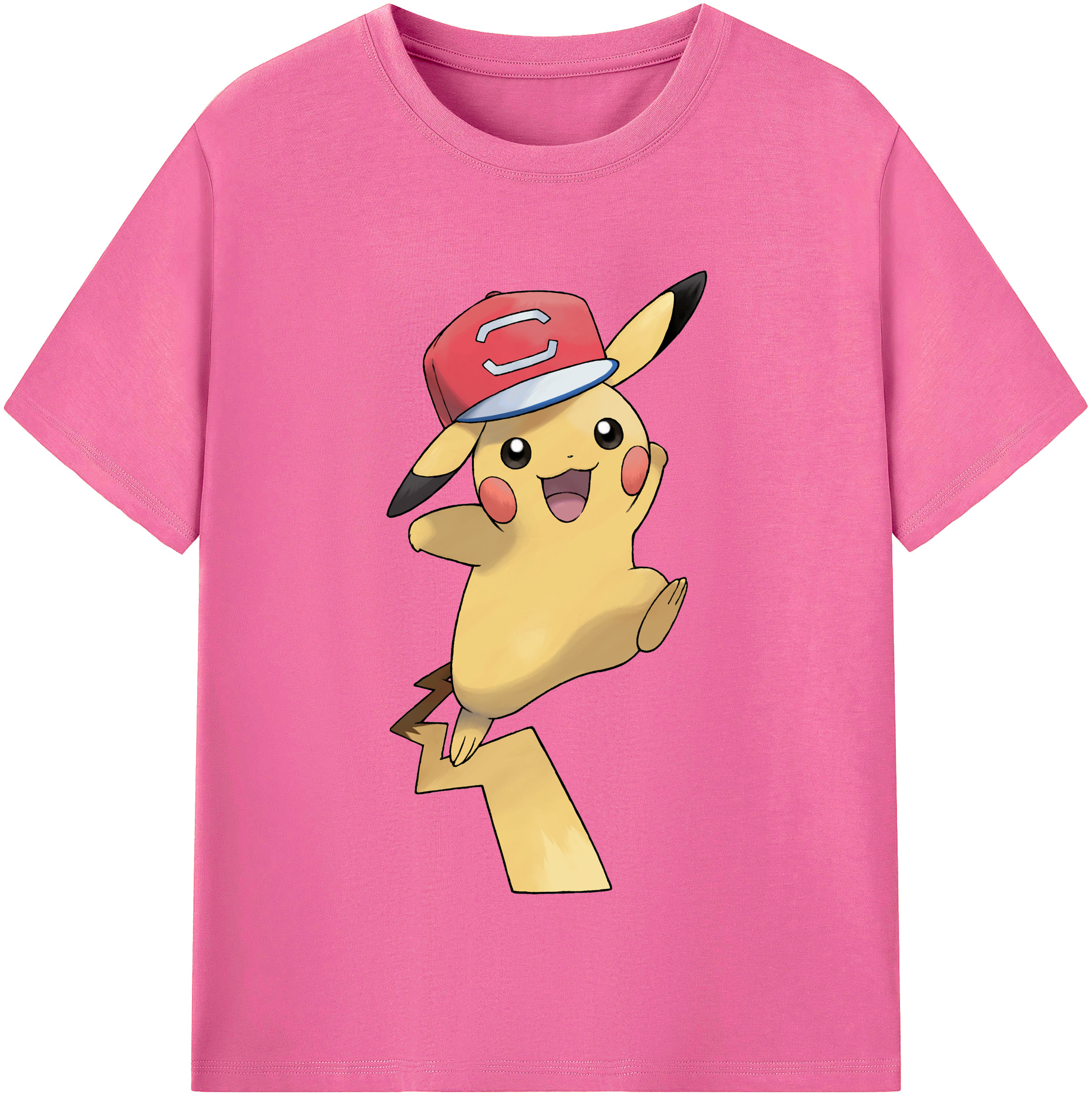 （画像用） ポケットモンスター Pokémon レディースカジュアルプリントTシャツ（綿100％）